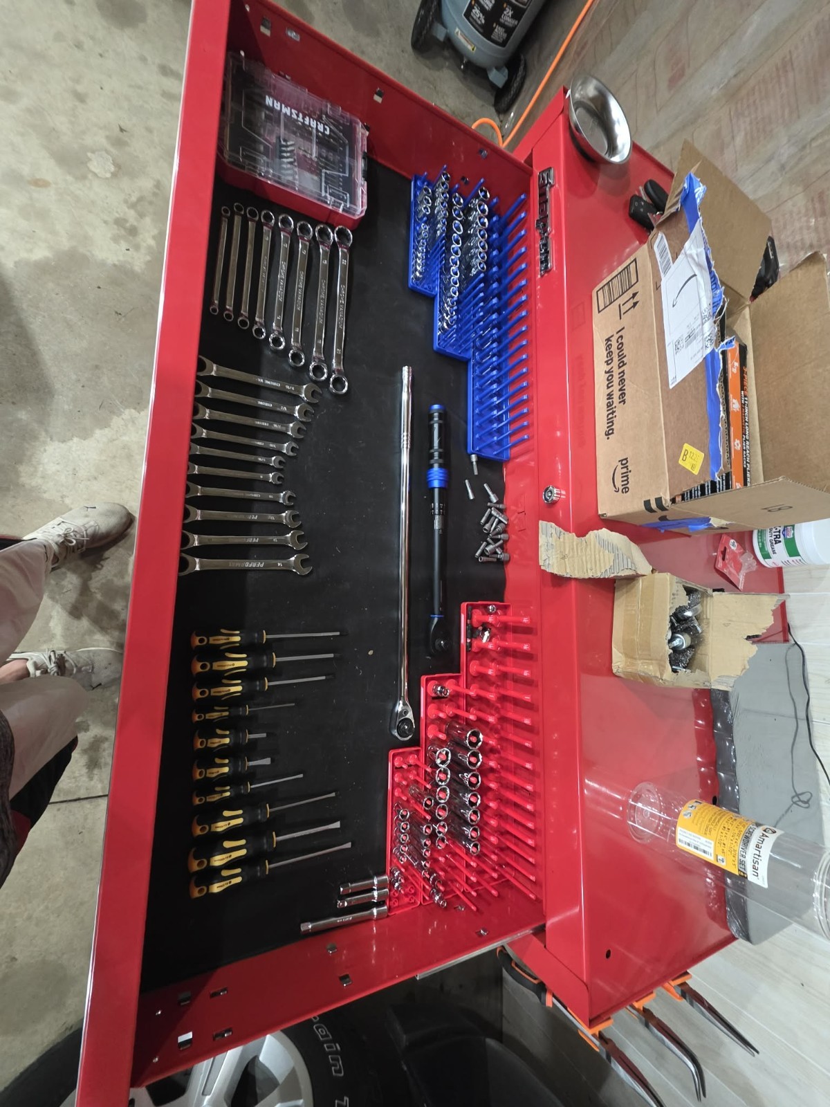 Snap On Tool Box 55" tools included