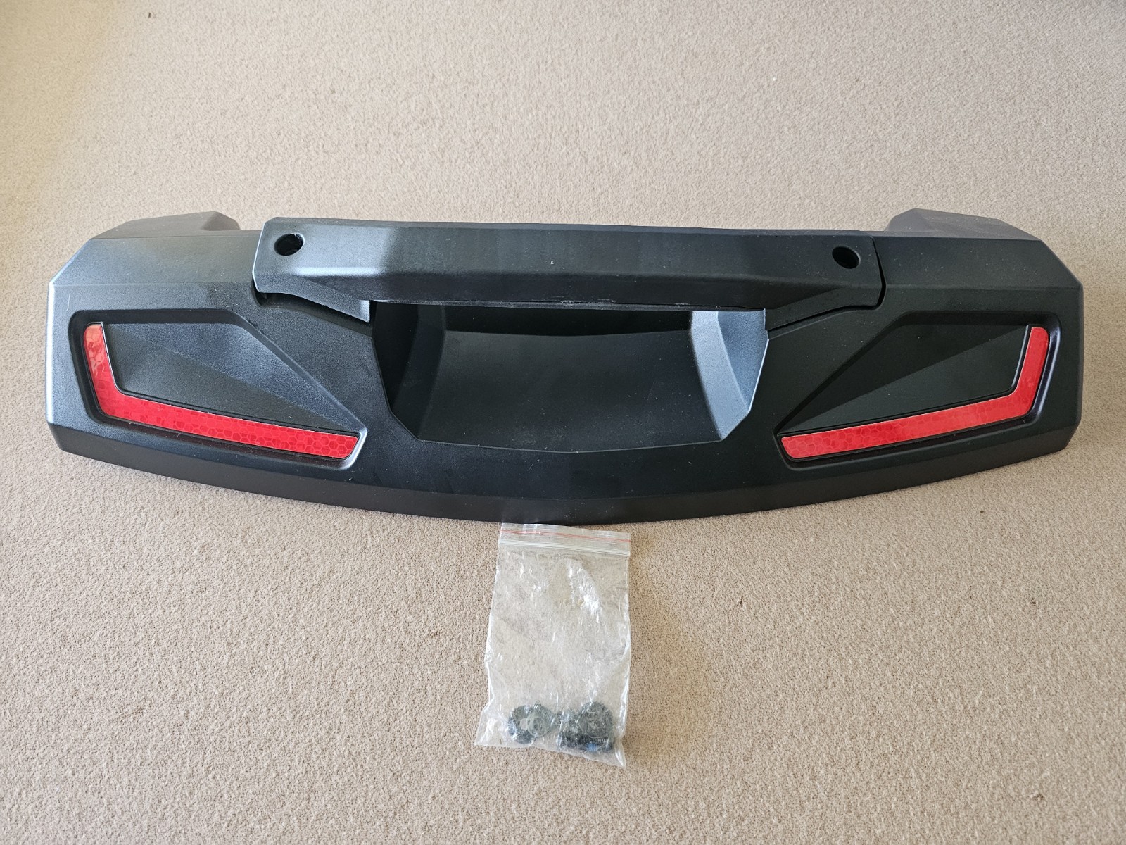Pride Jazzy Zero Turn ZTR DGN1700956 Black Rear Fender Shroud Bumper Assembly