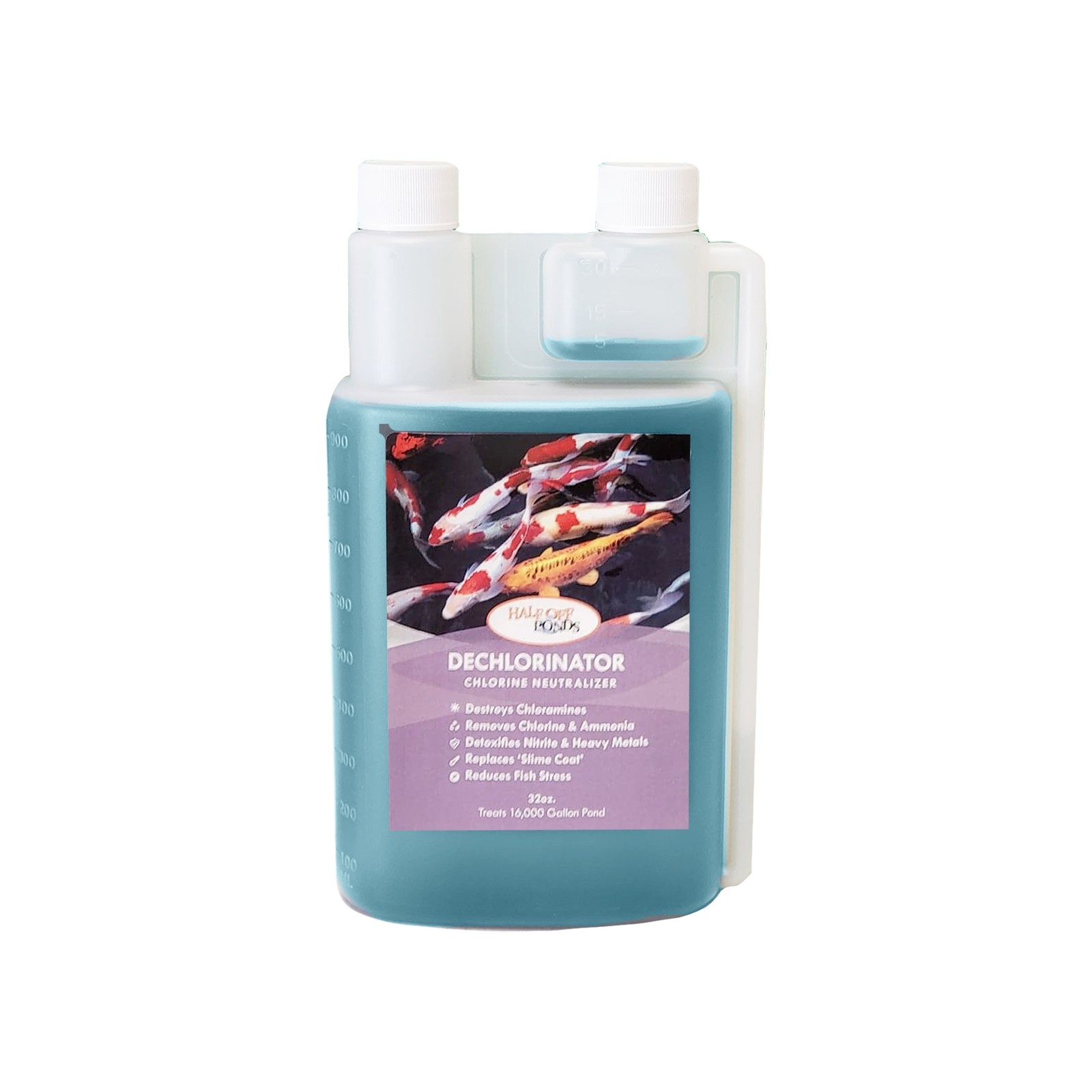 Half Off Ponds Dechlorinator Pond Water Conditioner 32 oz. Bottle