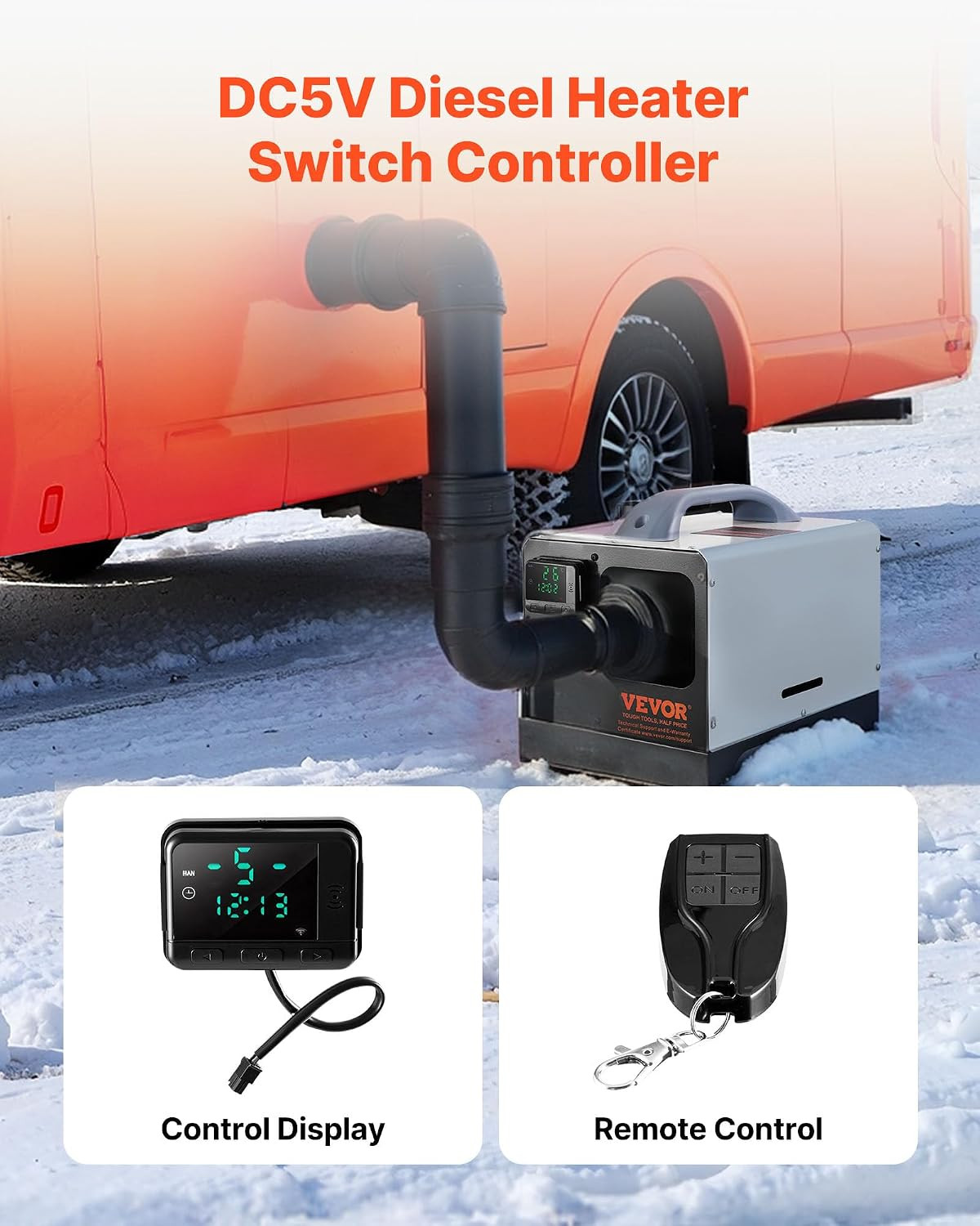Diesel Air Heater Controller, DC5V Universal Diesel Air Heater Controller Thermo