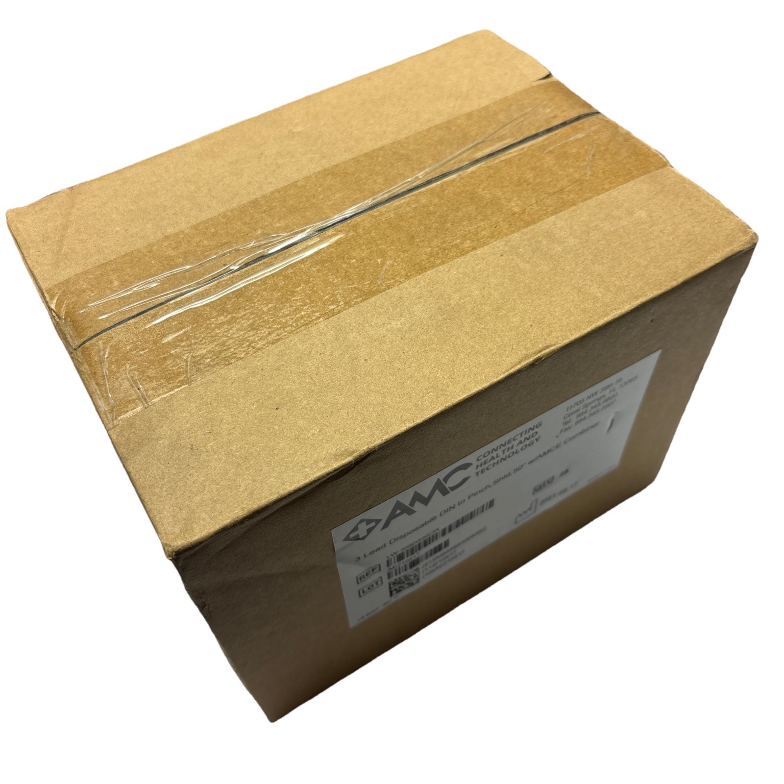 Box of (25) AMC 3-Lead Disposable DIN to Pinch 50" w/AMCE Combiner LW-309DS50/3A