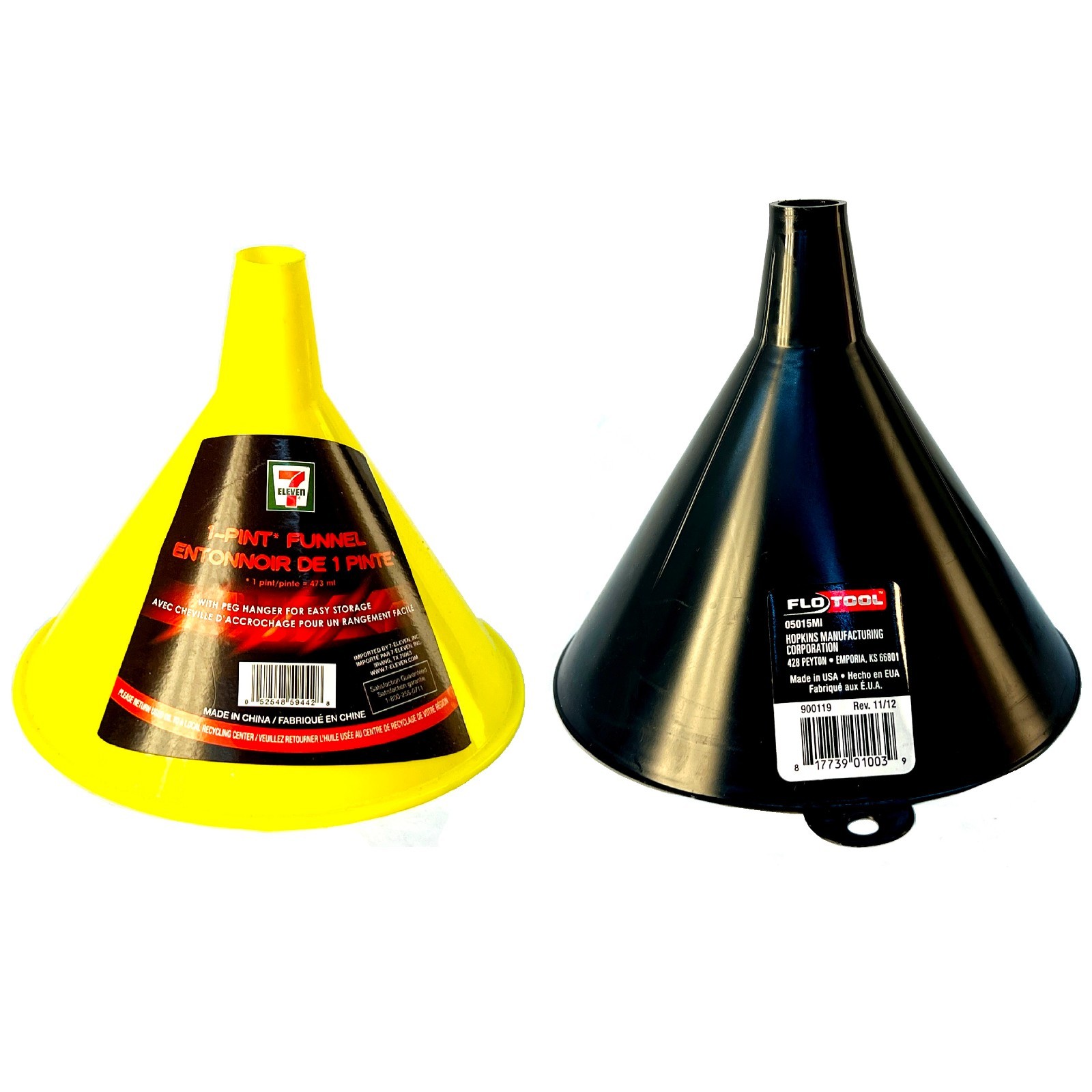 Assorted Medium Fluid Funnel