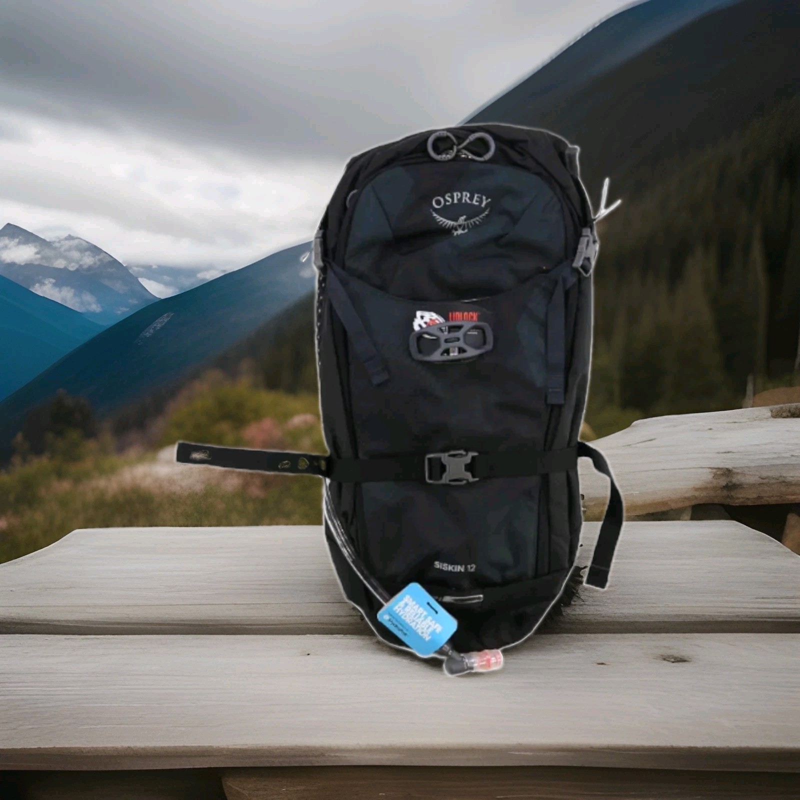 Osprey Siskin 12 Hydration Backpack with Reservoir Bladder