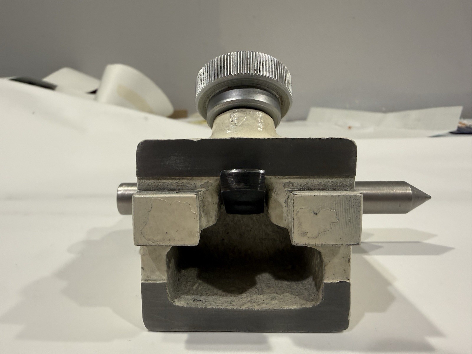 Mitutoyo Optical Comparator Fixture Center Tailstock