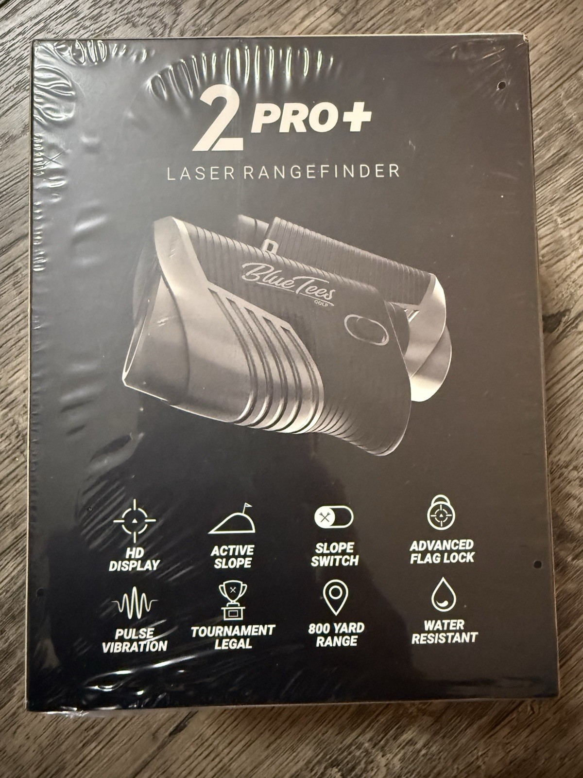 Blue Tees Series 2 Pro+ Golf Rangefinder w/ Slope Flag Lock 800 Yard NEW