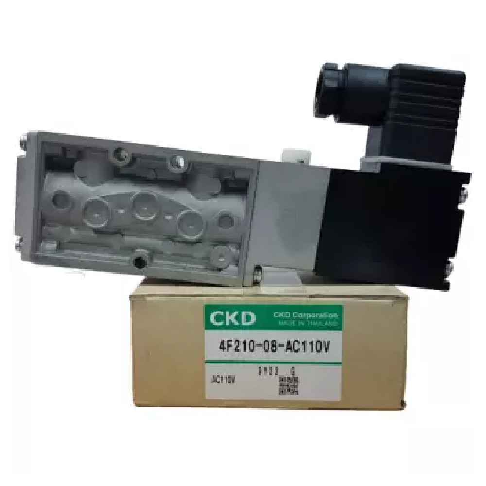 New In Box CKD 4F210-08-AC110V 4F210-08 AC110V Solenoid Valve