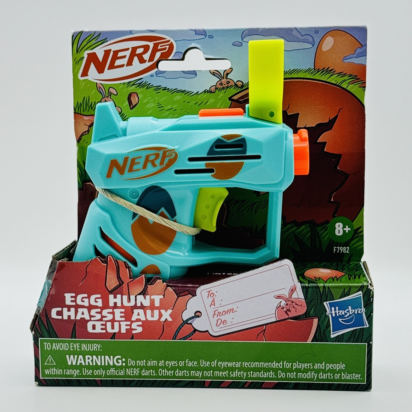 Nerf Easter Egg Hunt Blaster, 2 Nerf Elite Darts Limited Holiday Edition