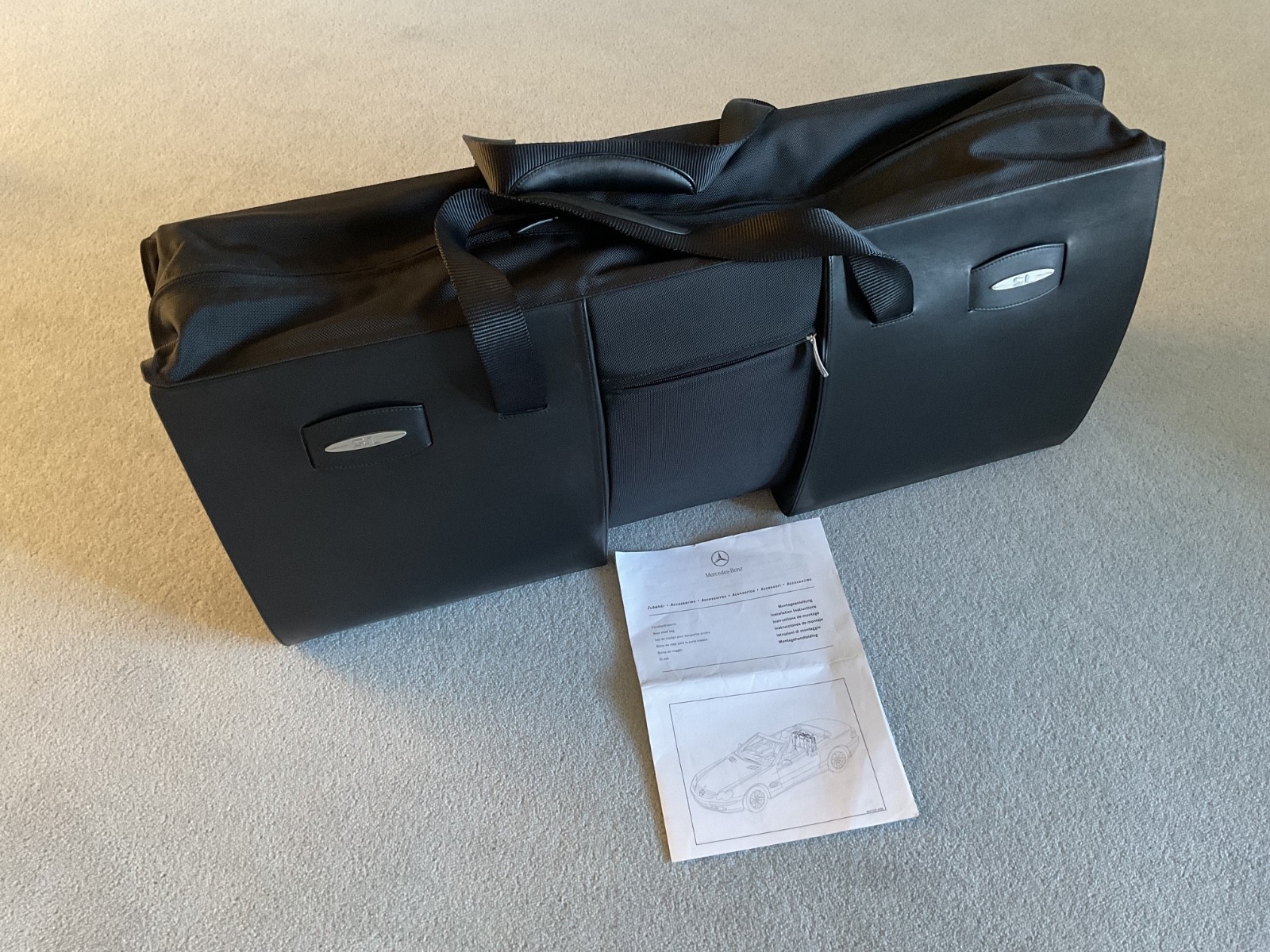 Mercedes SL Rear Shelf Luggage Bag Holdall (R230) - Genuine Mercedes Holdall NEW