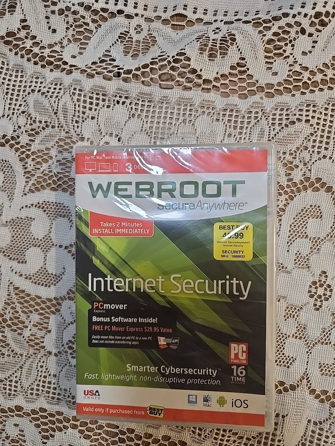 Webroot Secure Anywhere Internet Security