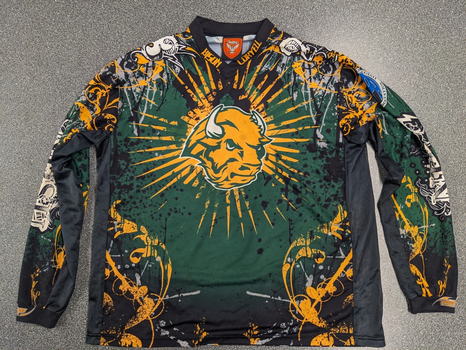 NCPA NDSU Bison jersey. SIZE XL. Animal Customs. RARE!