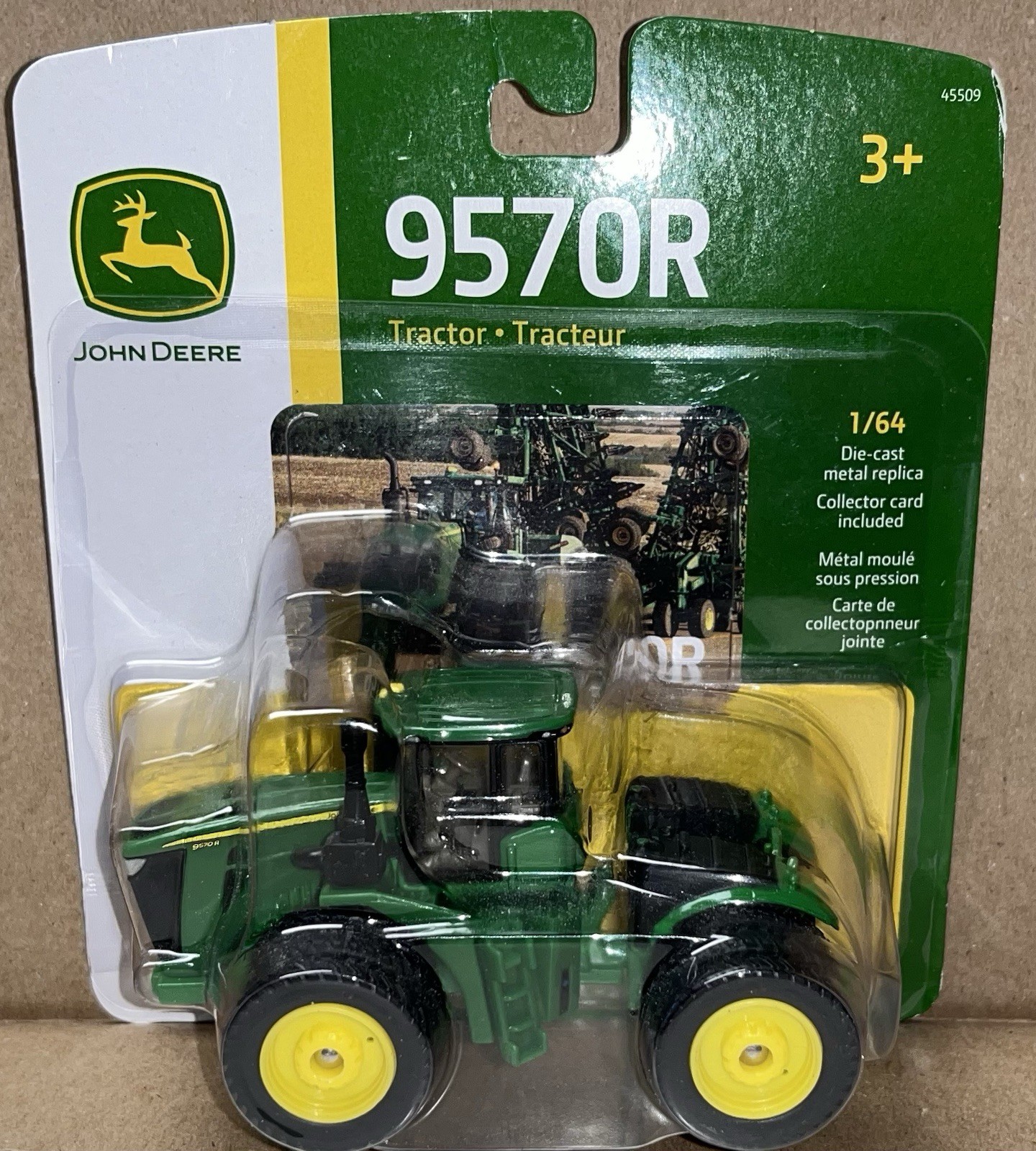 ERTL John Deere 9570R 4WD Tractor W/Triples 1/64 NIP