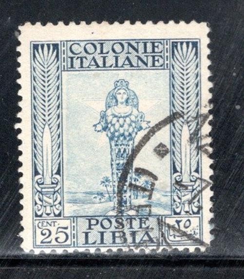 ITALY  ITALIAN LIBIA  EUROPE  STAMPS USED  LOT 67645