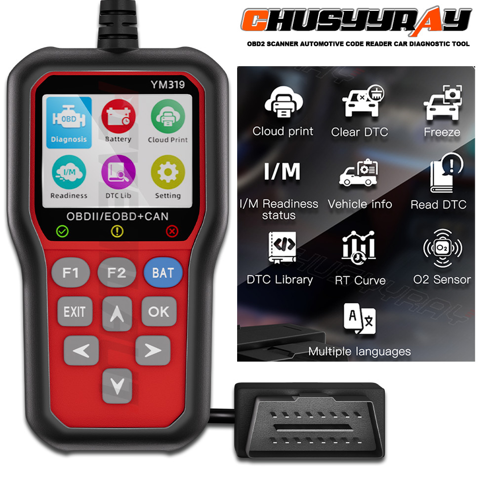 Automotive OBD2 Scanner Car Diagnostic Scan Tool Code Reader For Chevrolet