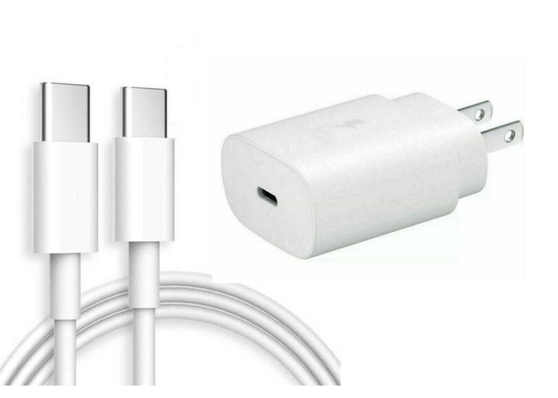 25w Type USB-C Fast Wall Charger+ 3/6 FT Charing Cable For Oculus quest 2
