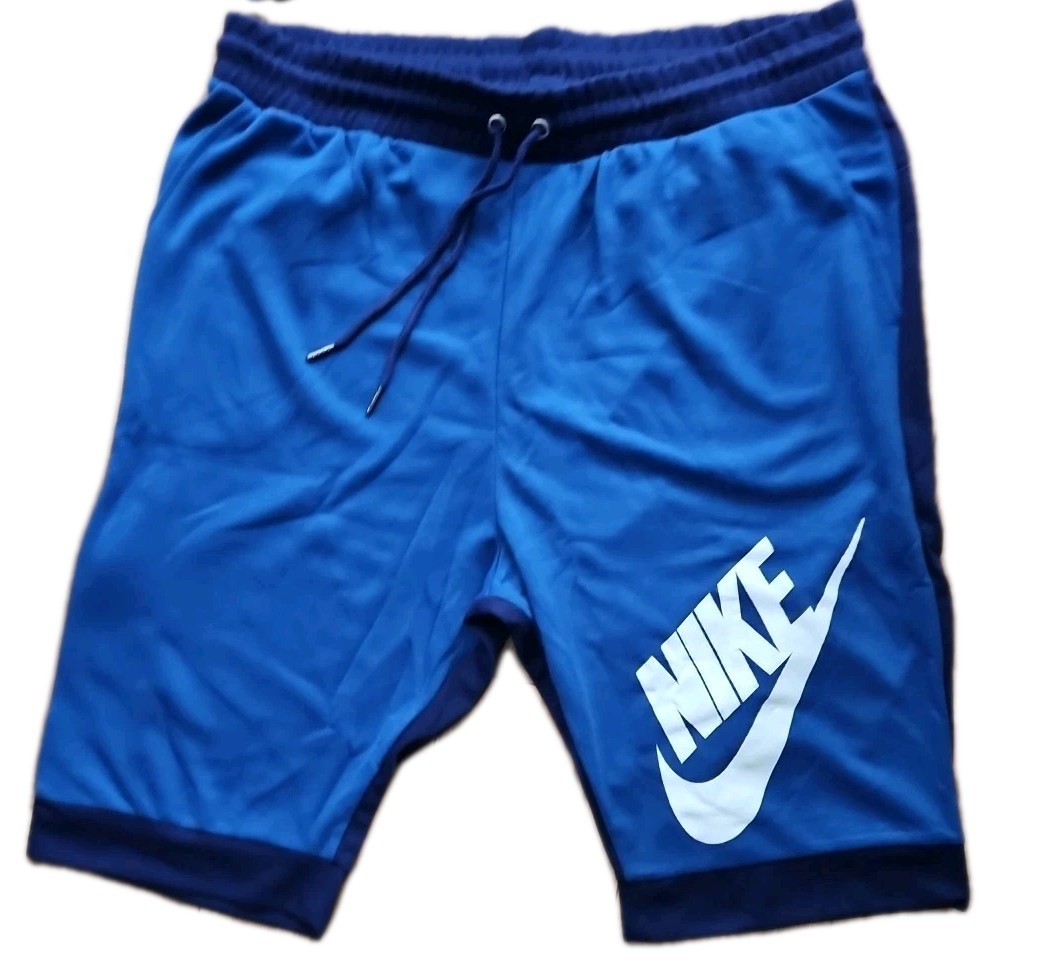 Men Nike T-shirt and Short Set, Sweat Shorts Printed 2 Peice Set 4XL(44-46)