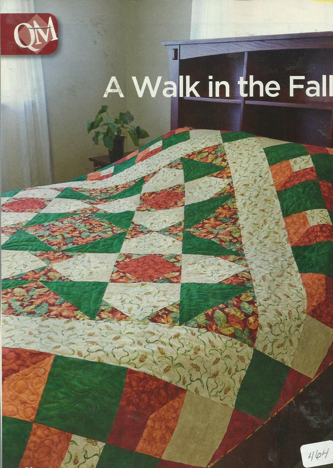 F0016  A WALK IN THE FALL  QUILT PATTERN/INSTRUCTIONS