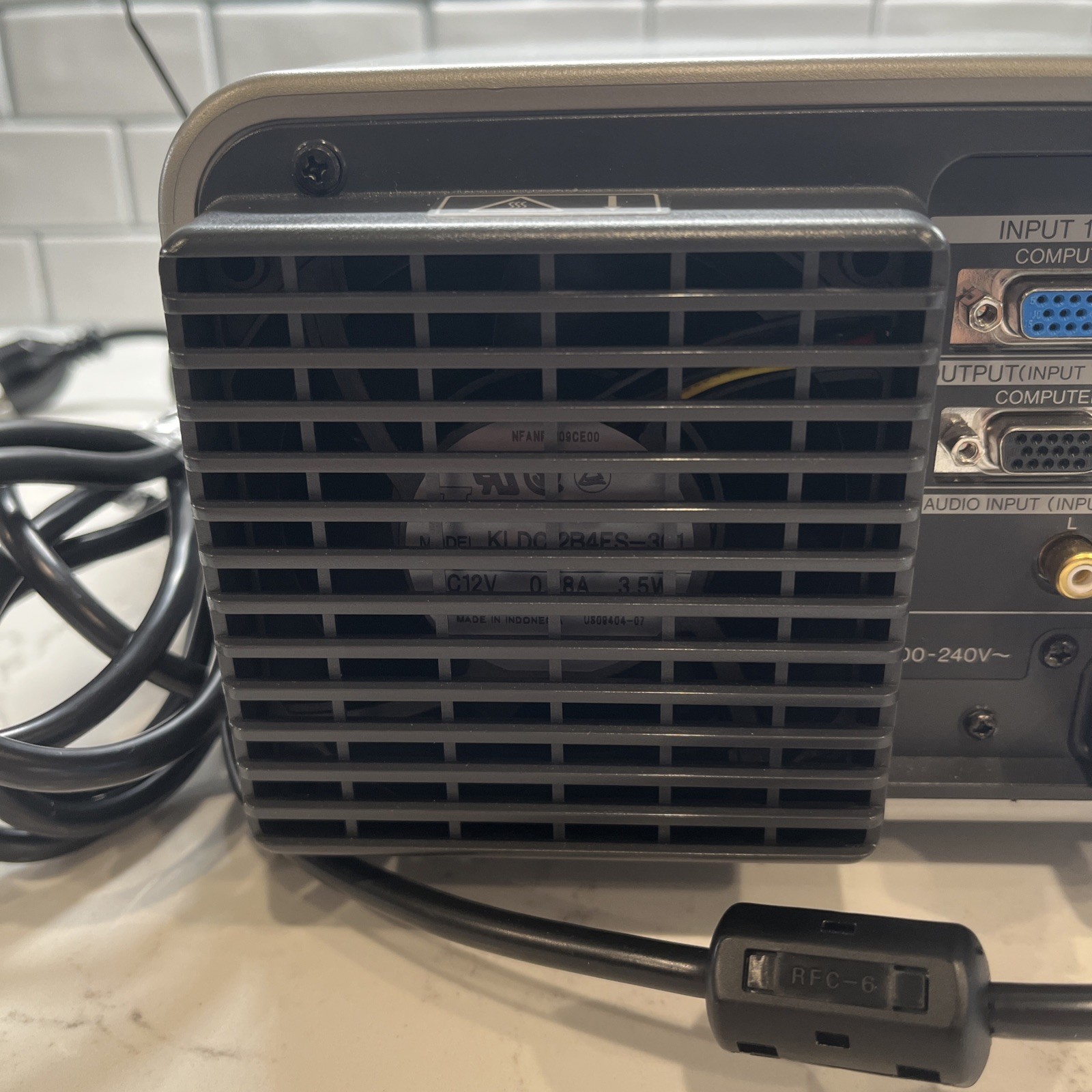 Sharp Notevision XG-C40XU LCD Projector Tested / Works Great