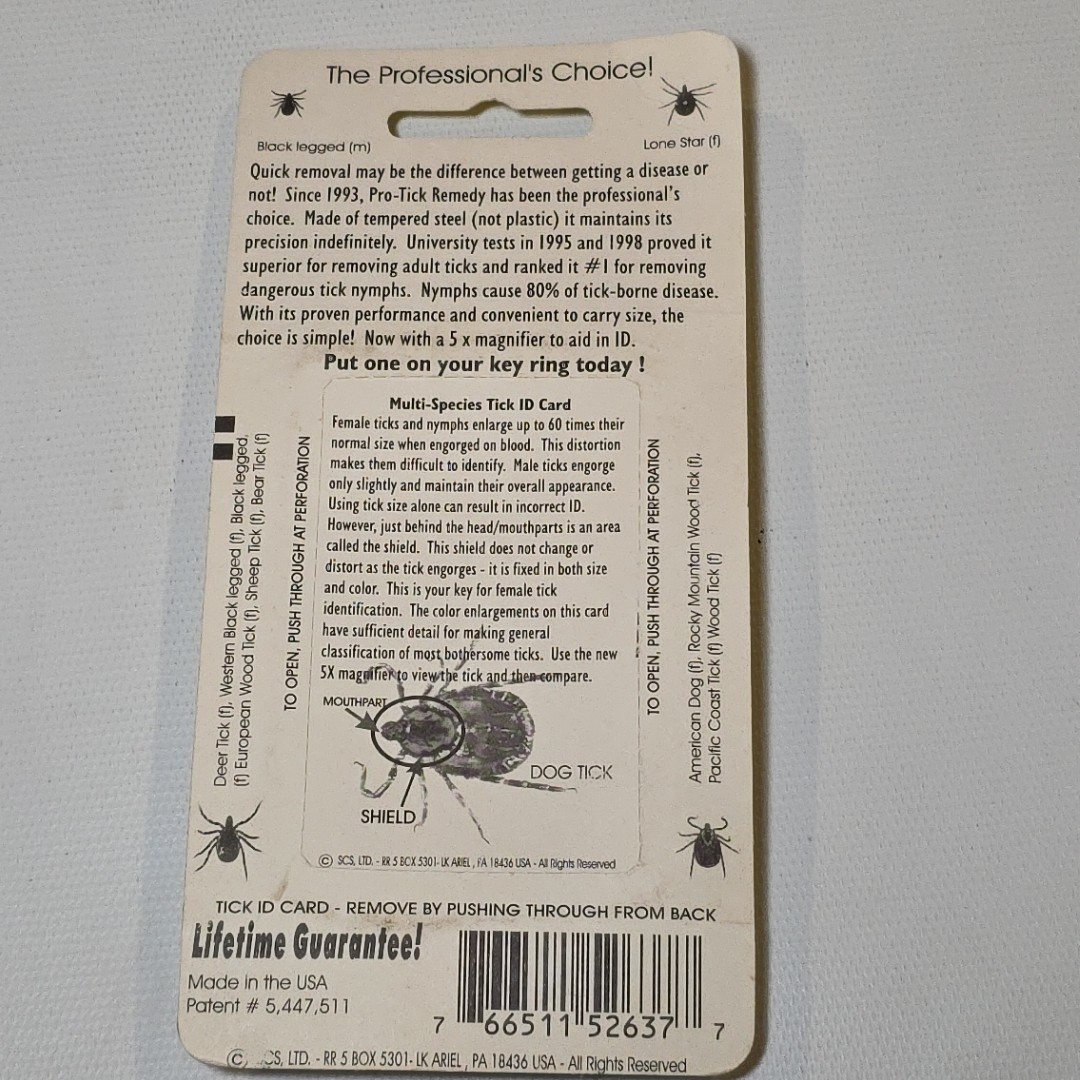 Pro-Tick Remedy Tick Remover Tool