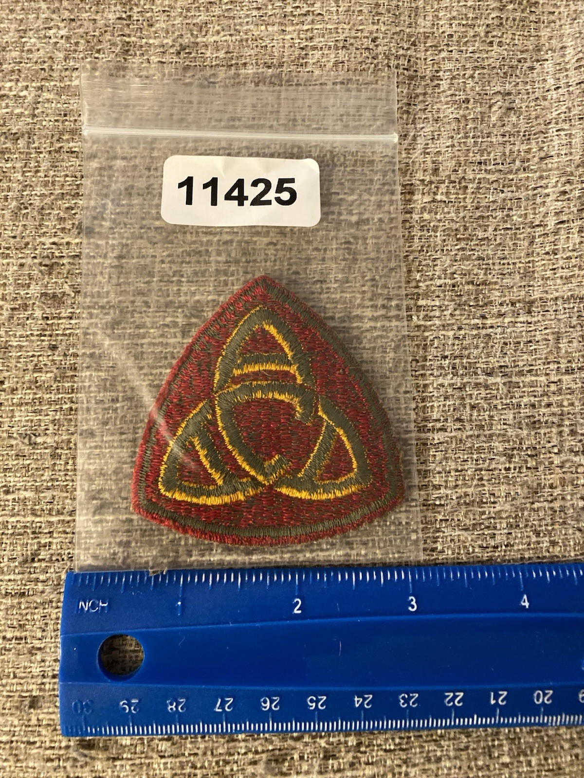 WWII US Army Anti Aircraft Eastern Defense Command Patch Greenback