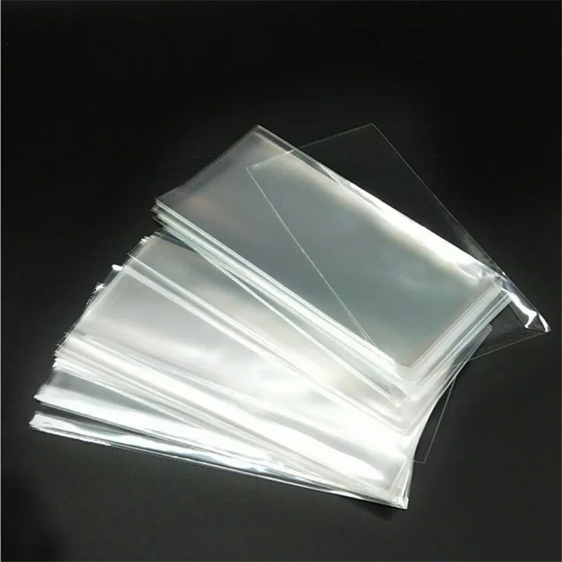 100 Pack Dollar Bill Holder Clear Sideload Currency Sleeves + Storage Case