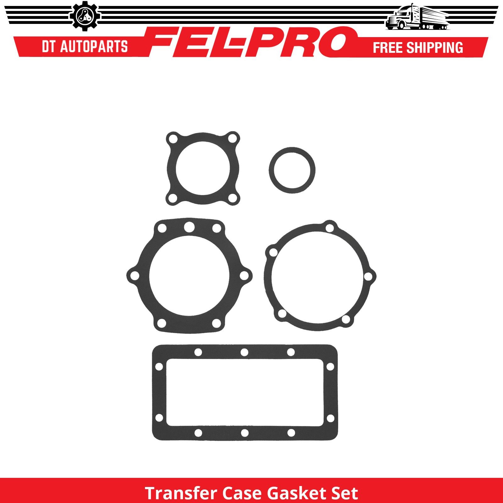 For 1963-1979 Jeep Wagoneer Transfer Case Gasket Set Fel-Pro 1964 1965 1966 1967