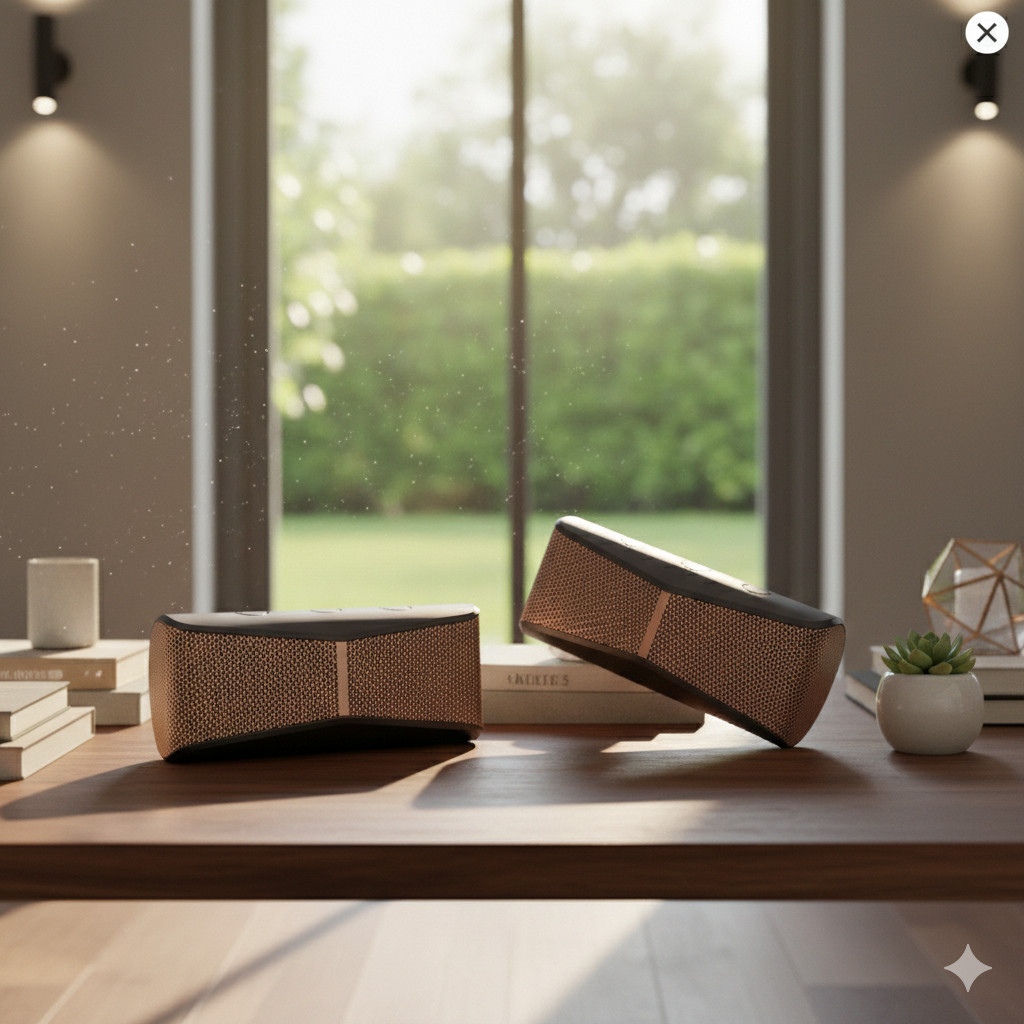 Logitech X300 Portable Bluetooth Mobile Wireless Solid Speaker Copper/Black
