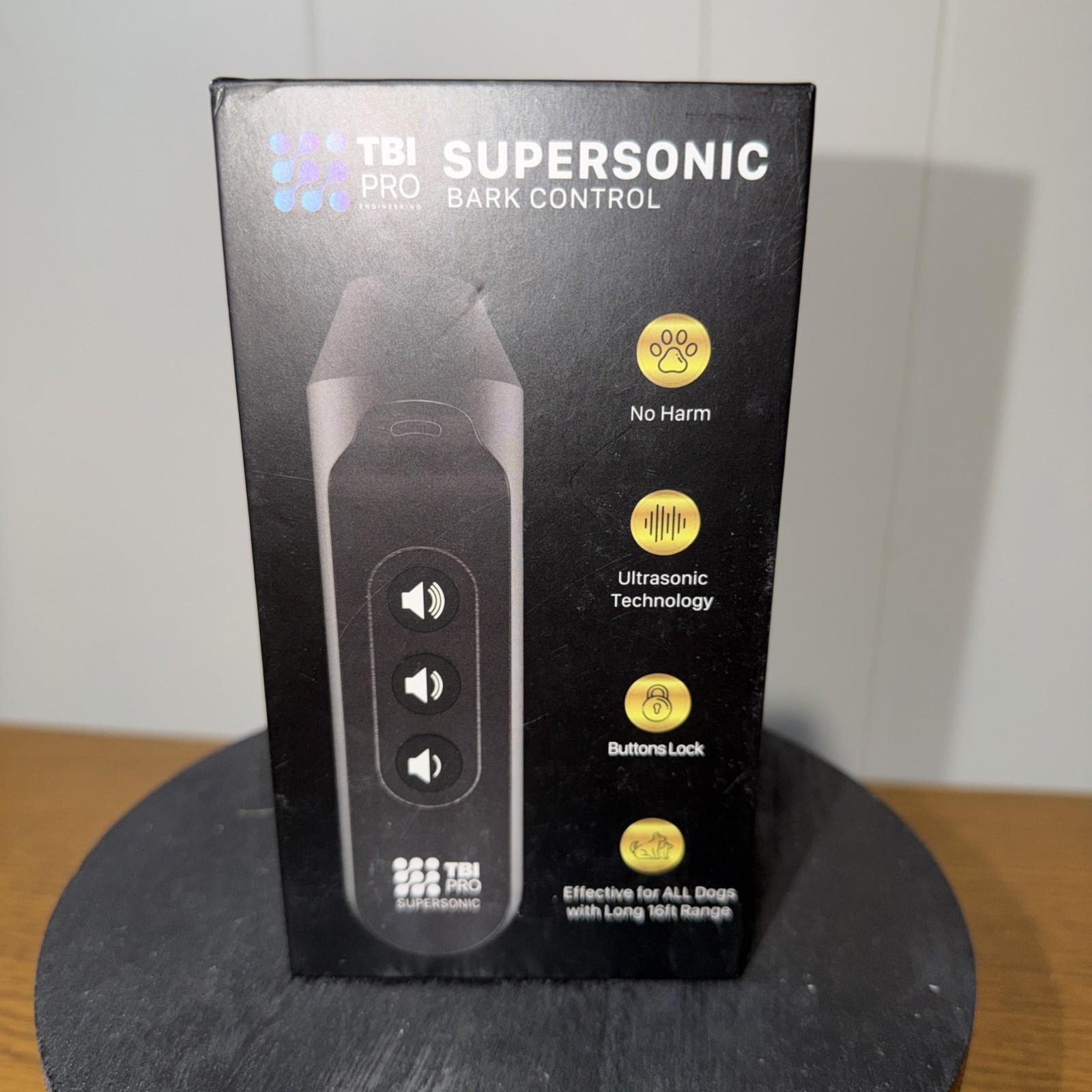 TBI Pro Supersonic Bark Control Effective For All Dogs No Harm NIB