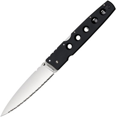 COLD STEEL HOLD OUT SERRATED / 13-3/16" OVERALL / 6" BLADE / 3.8MM THICK / 7-3/