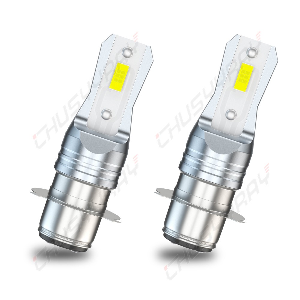 FOR Honda Rincon 650 680 2003-2015 Pair H6 LED Headlight Light Bulbs 6000K White