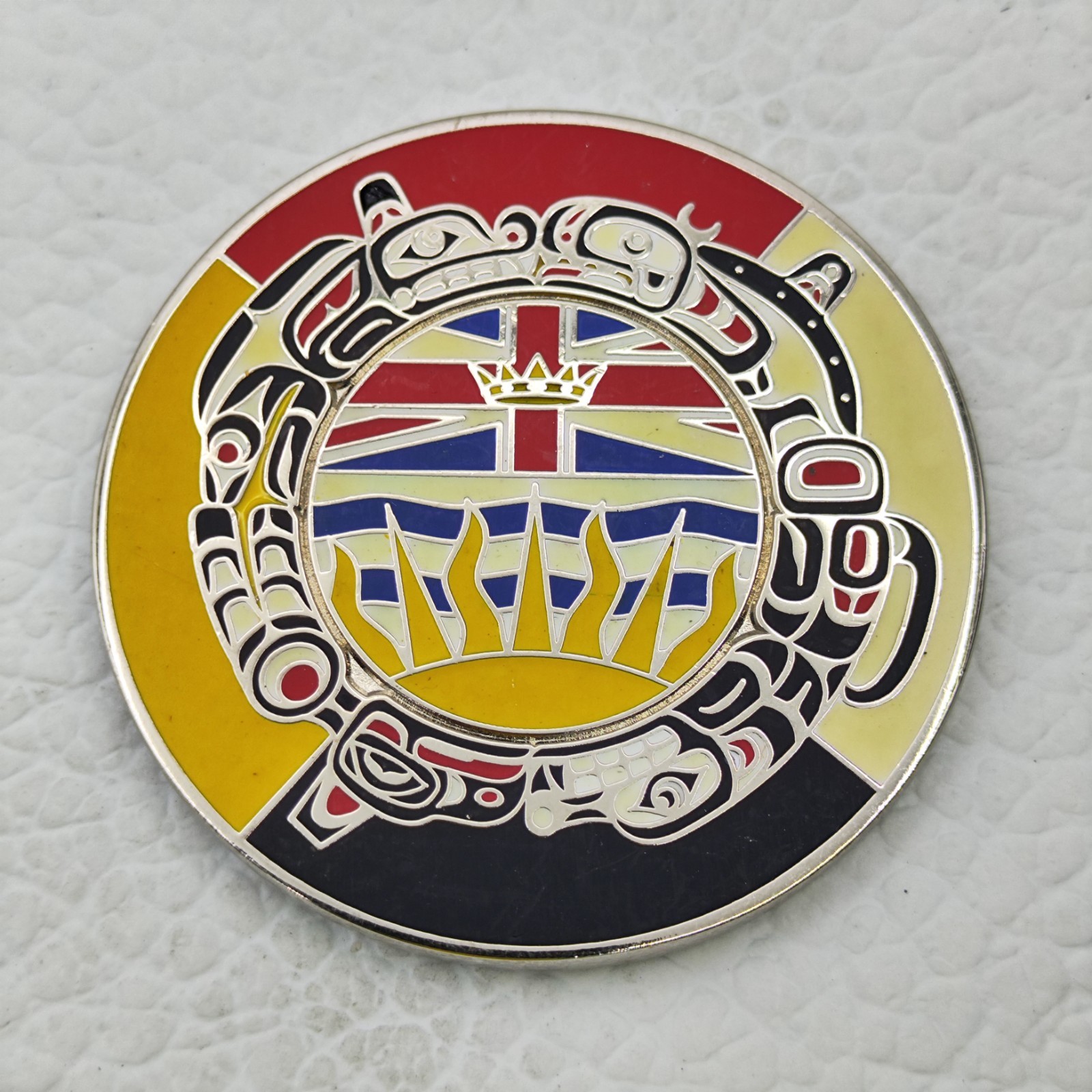RCMP British Columbia Indigenous Policing Services Challenge Coin #1