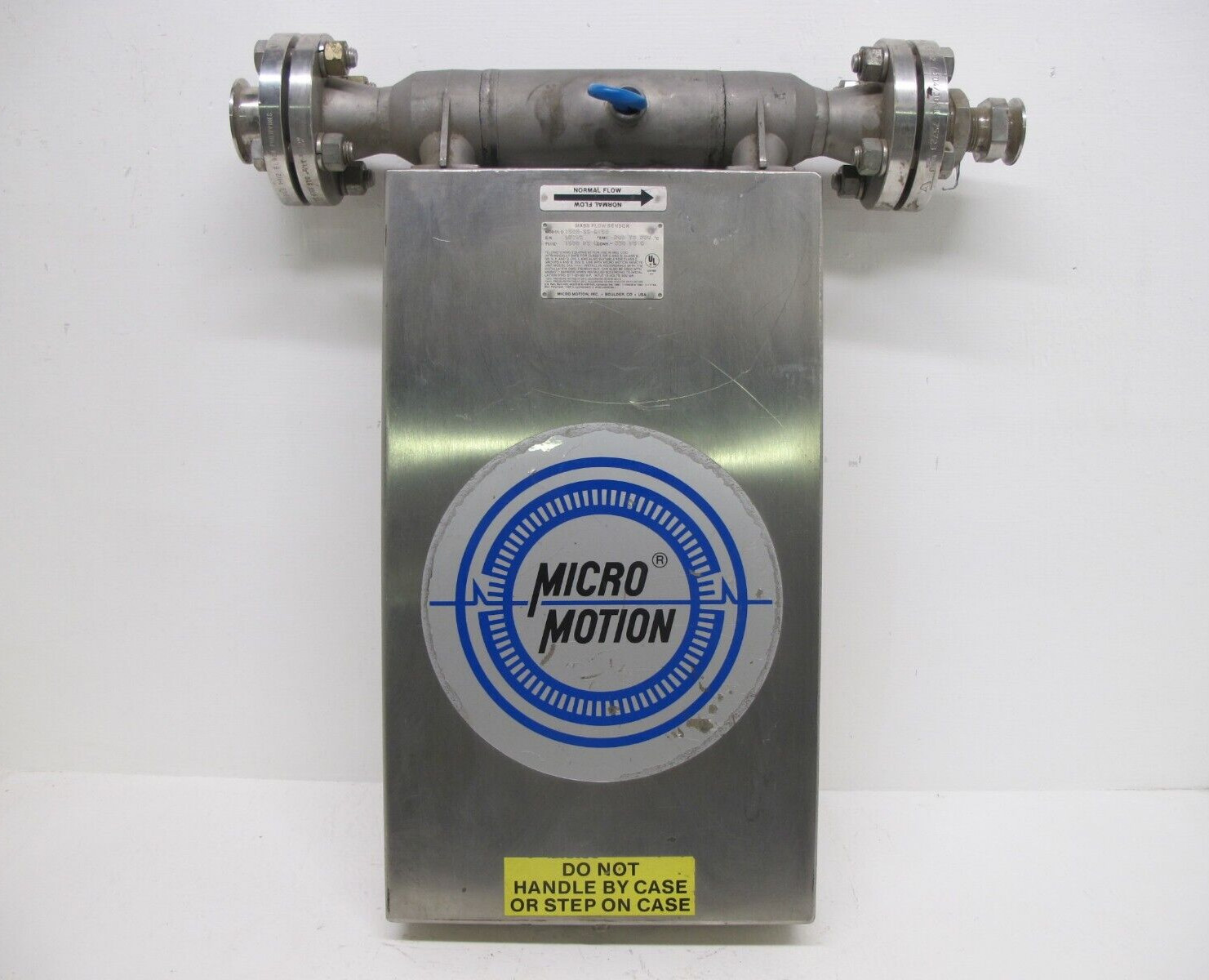 Micro Motion D150S-SS-A150 1-1/2" Mass Flow Sensor -240 204 Deg C 1500-PSIG 230
