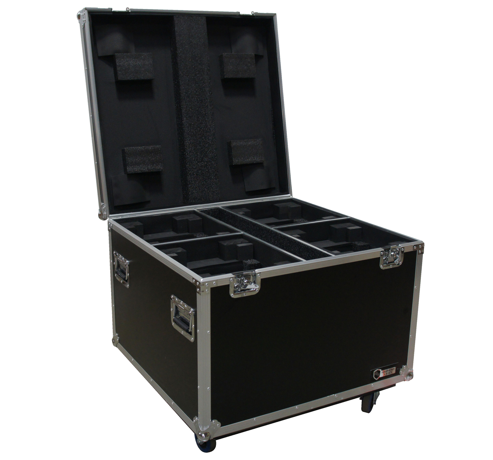 Harmony HC4CH140SR Lighting Quad Space Medium Moving Head Light Flight Case New