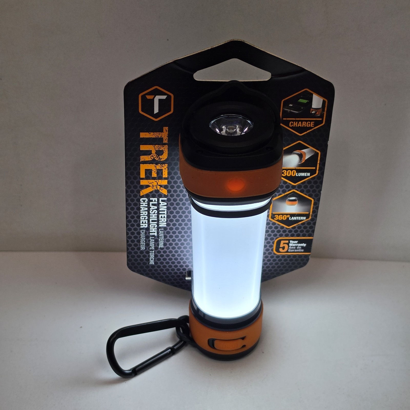 ToughTested TREK Lantern/Flashlight/Charger (TT-PBLL4)