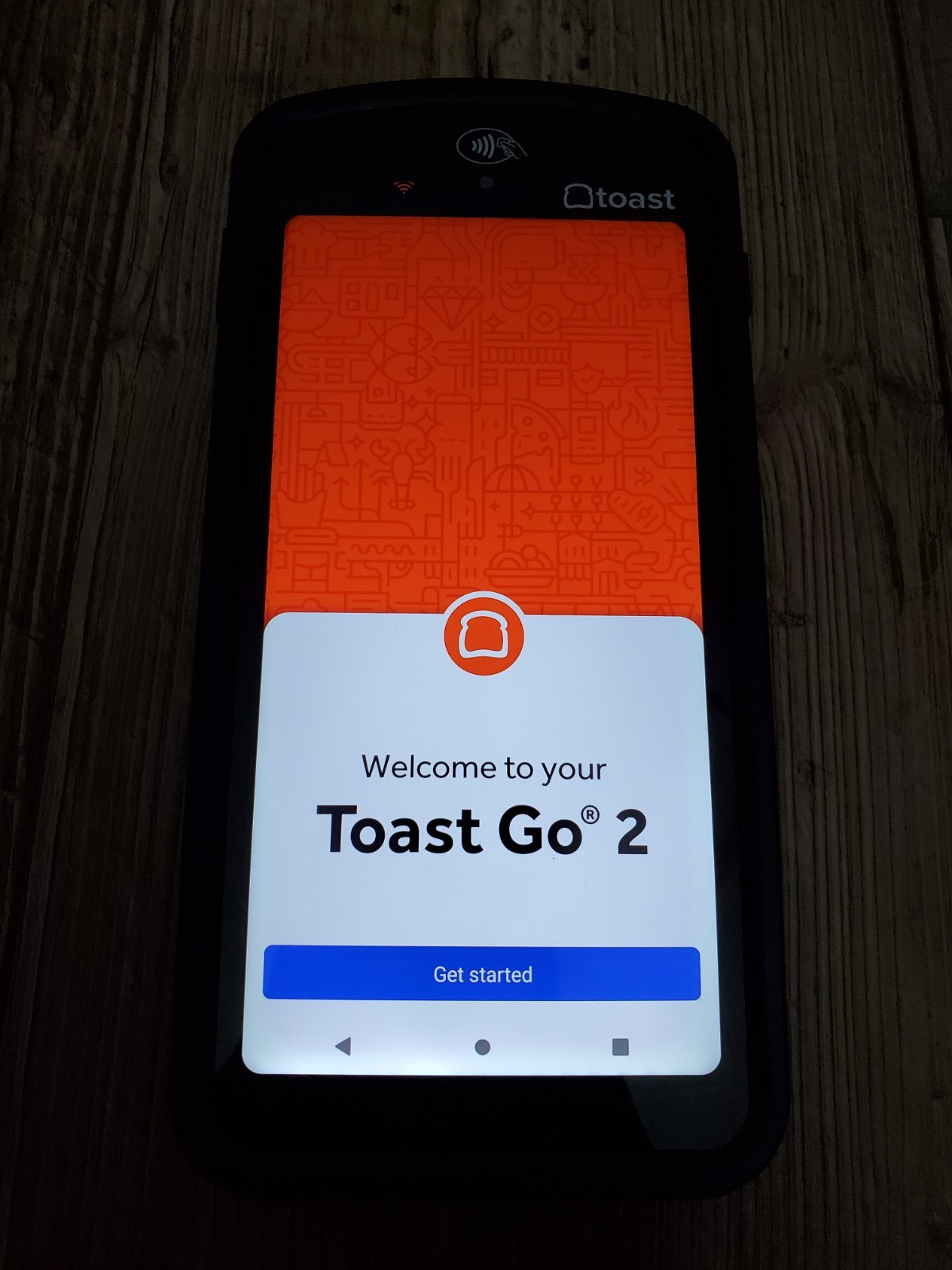 Toast Flex POS Go 2 Handheld Tablet Mobile Computer Device - MPN: TG200