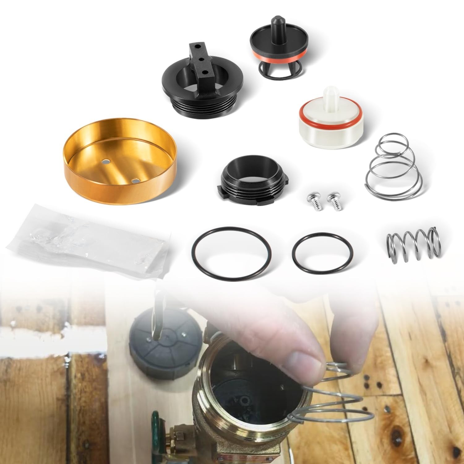 DearChan RK800M4-T Repair Kit for Watts 1/2 & 3/4 PVB (Missing Main Part)