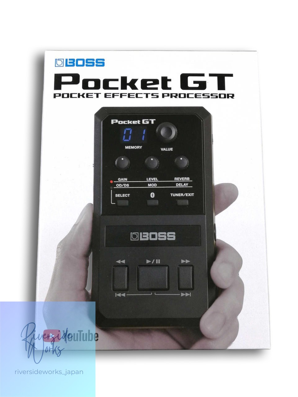 BOSS POCKET-GT Compact Effects Processor Pedal JP