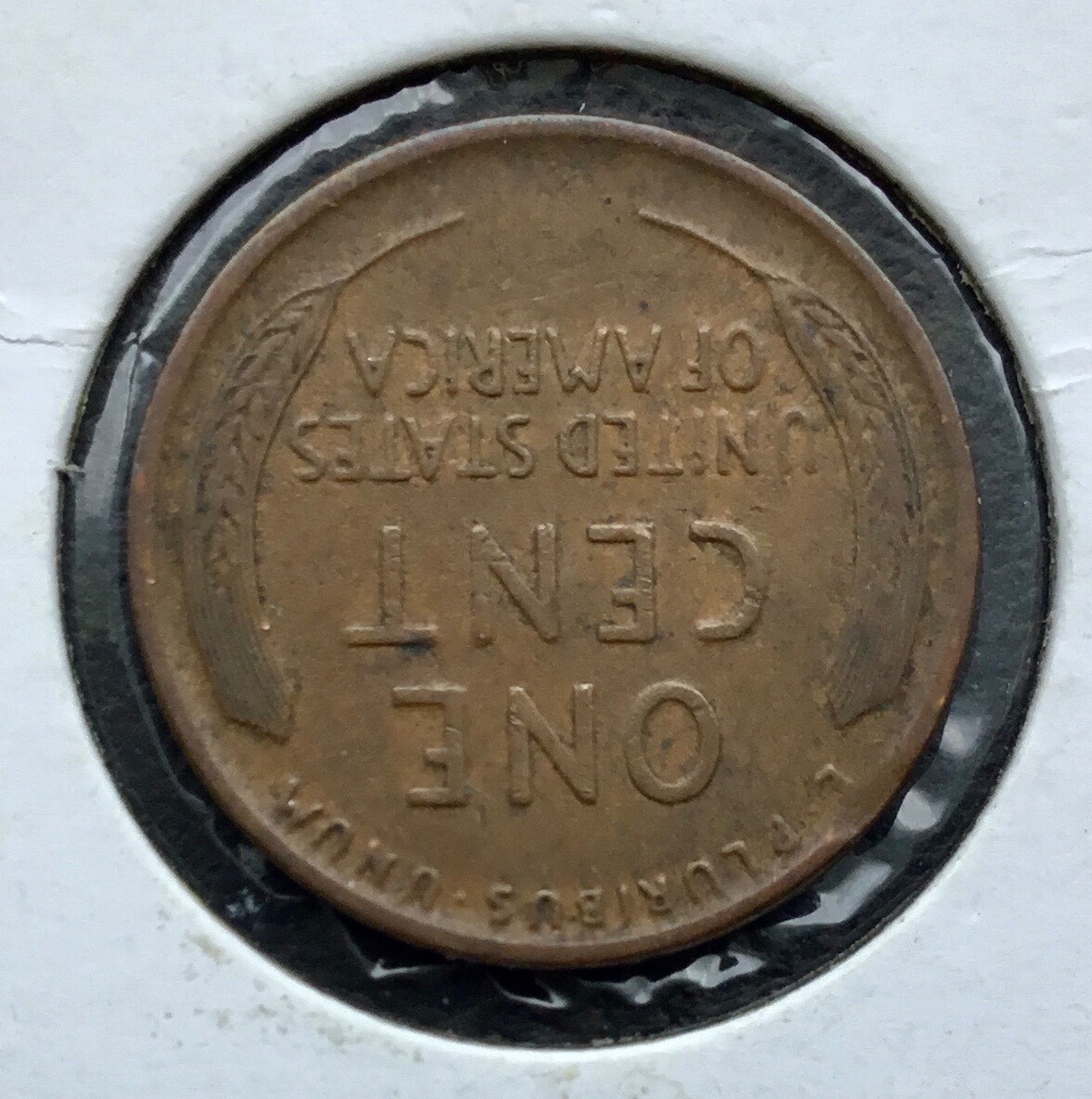1919 1c RB Lincoln wheat cent penny