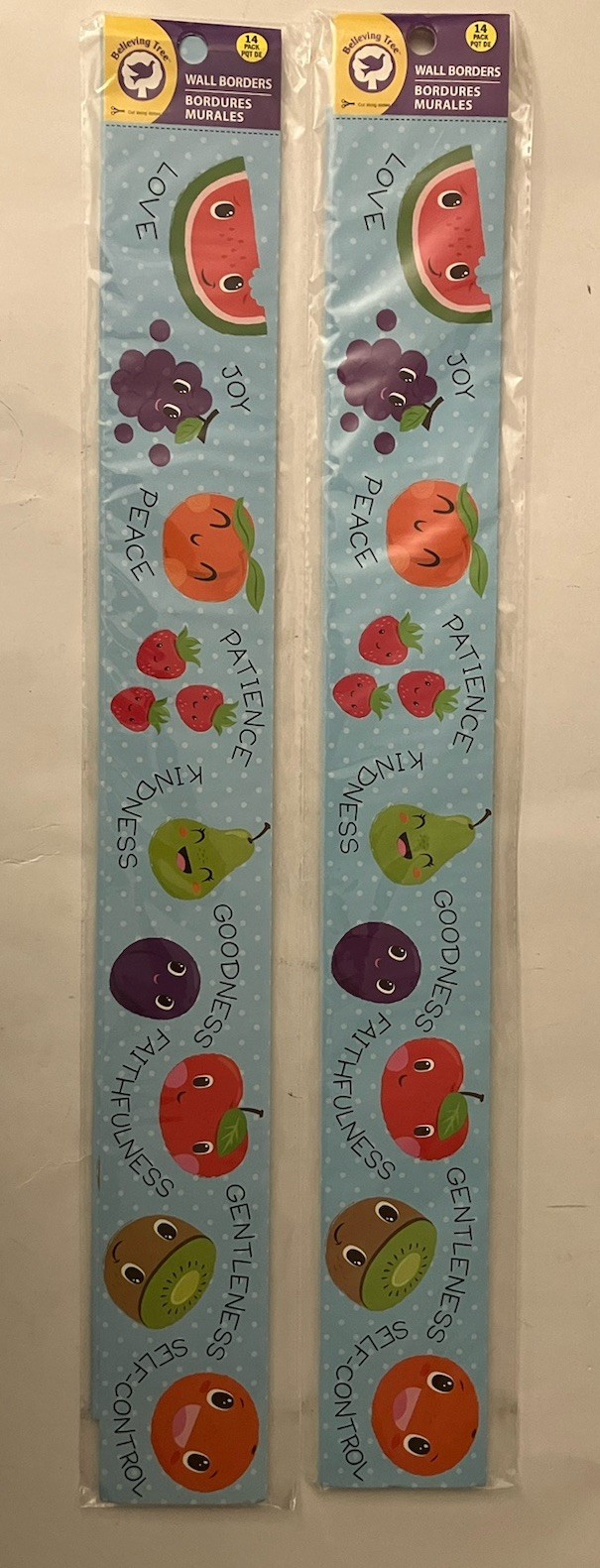 2 Teaching Tree Wall Borders 14 Pack Virtues Character Counts Traits Bulletin