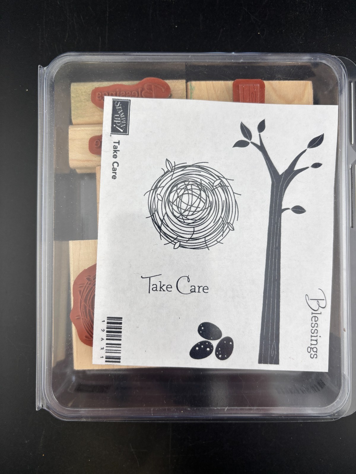 Stampin’ Up! Take Care 126310 Rubber Cling Stamp