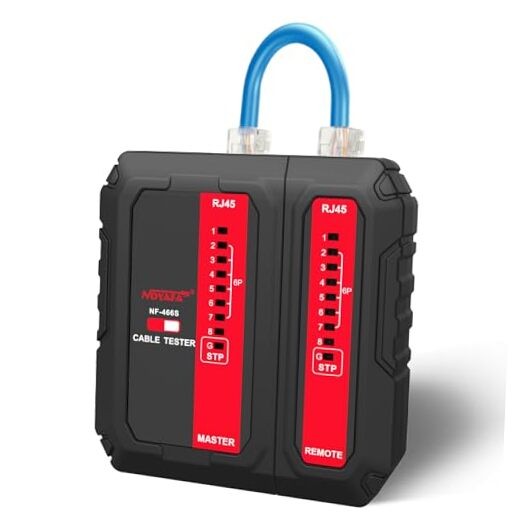 Automatic Ethernet Cable Tester - with POE Wire Checker