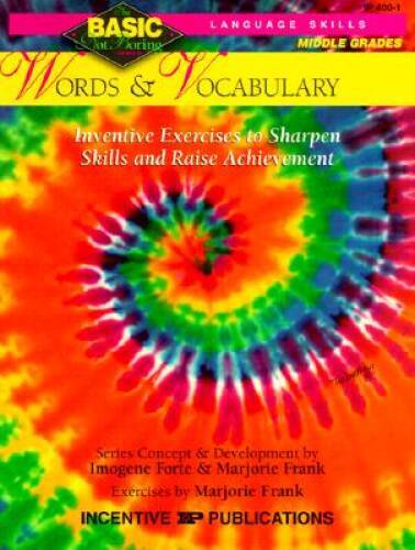 Words  Vocabulary BASICNot Boring 6-8: Inventive Exercises to Sharpen  - GOOD
