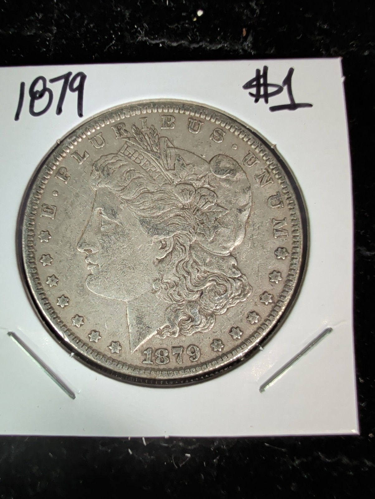 1879 $1 Morgan Silver Dollar Circulated