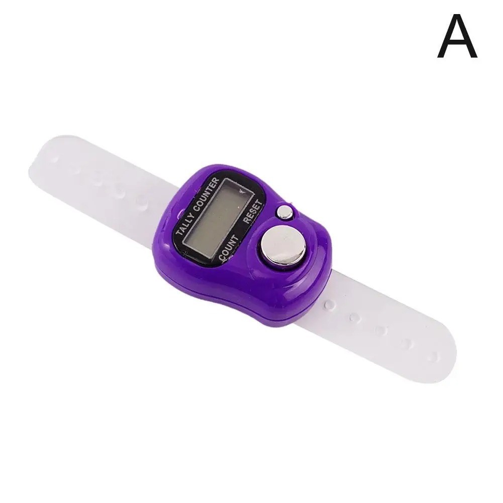 Digital Finger Counter Ring Hand Tally Clicker Knitting Row Counter