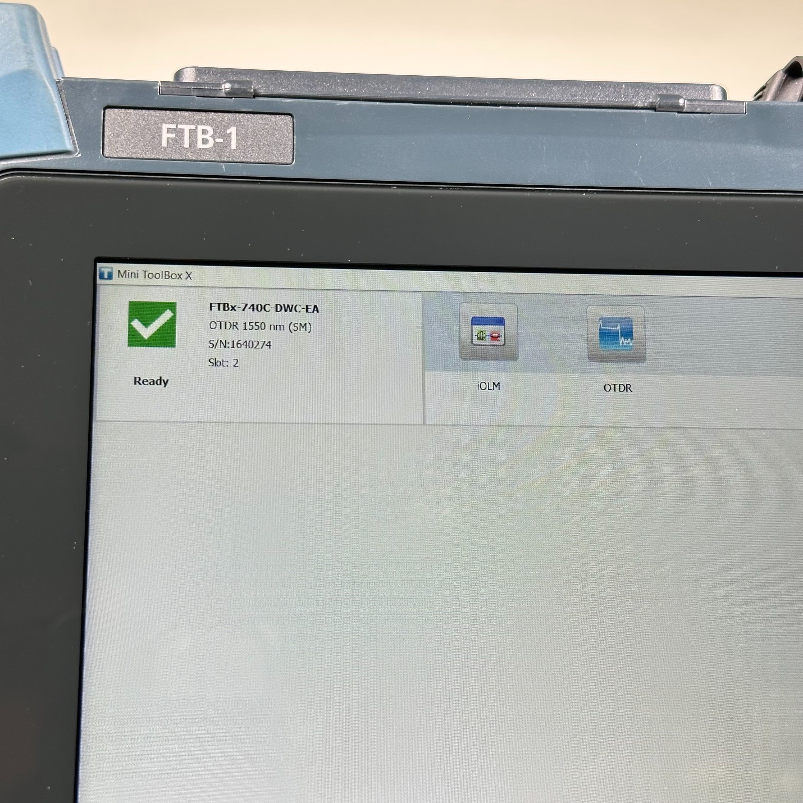 Exfo FTBx-740C-DWC-EA DWDM OTDR Module