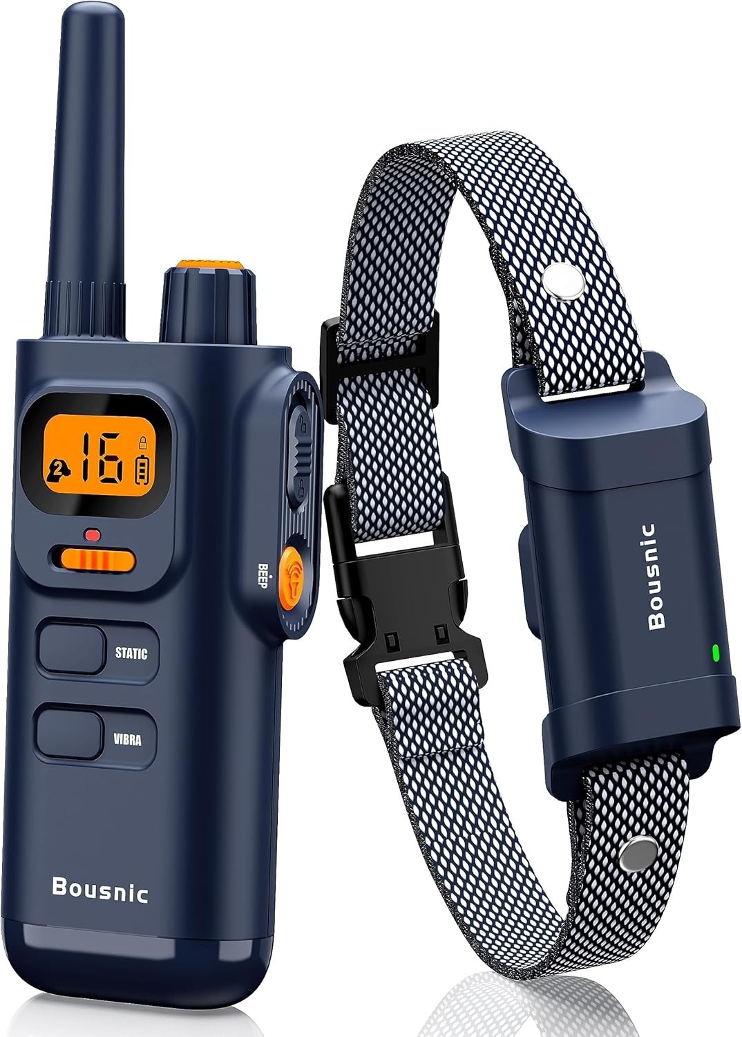 Collar De Adiestramiento Electrico Para Perros Impermeable Control De Ladridos..