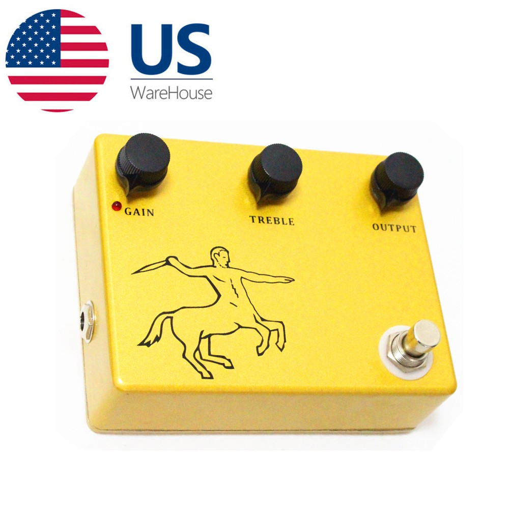 Mosky Gold Horse Guitar Effects Pedal Amazing Overdrive Booster Gain Treble USA