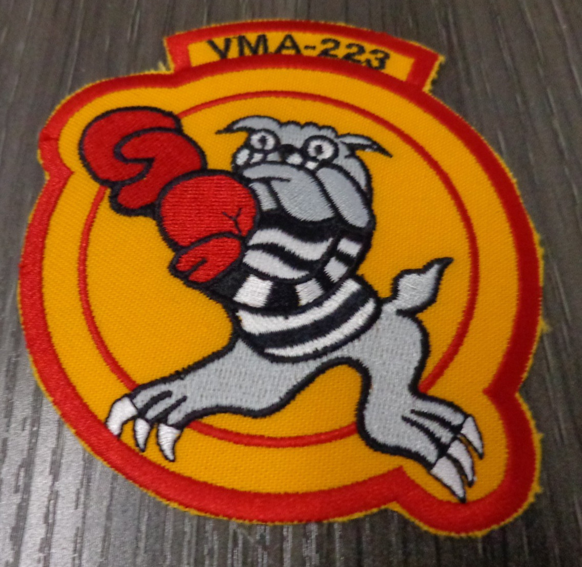 Marine Corps Attack Squadron VMA-223 THE BULLDOGS Patch COLOR NEW