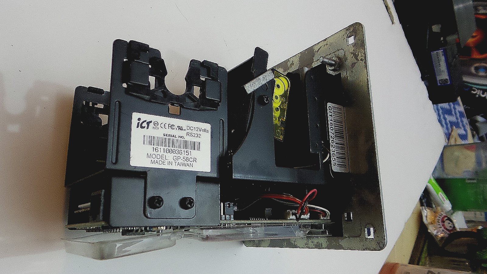 ICT MODEL GP-58CR PRINTER UNTESTED SELLING FOR PARTS AS-IS