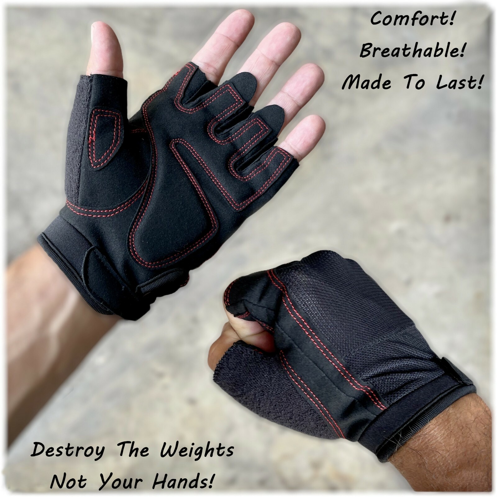 Workout Weight Lifting Gym Gloves Fitness Exercise Crossfit WOD Cross Training