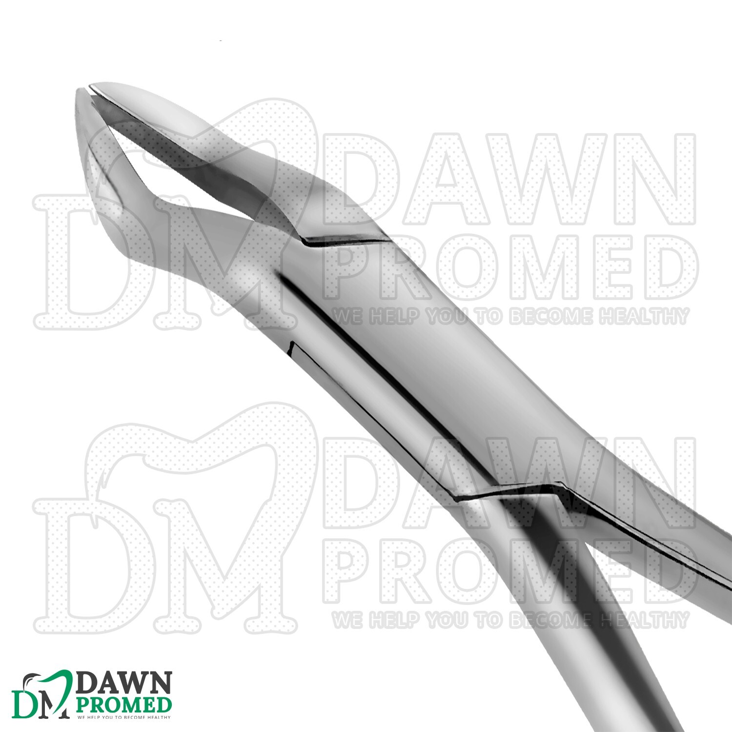 Dental Extracting Forceps #88R Gold Hollow Python Grip Handle German Grade